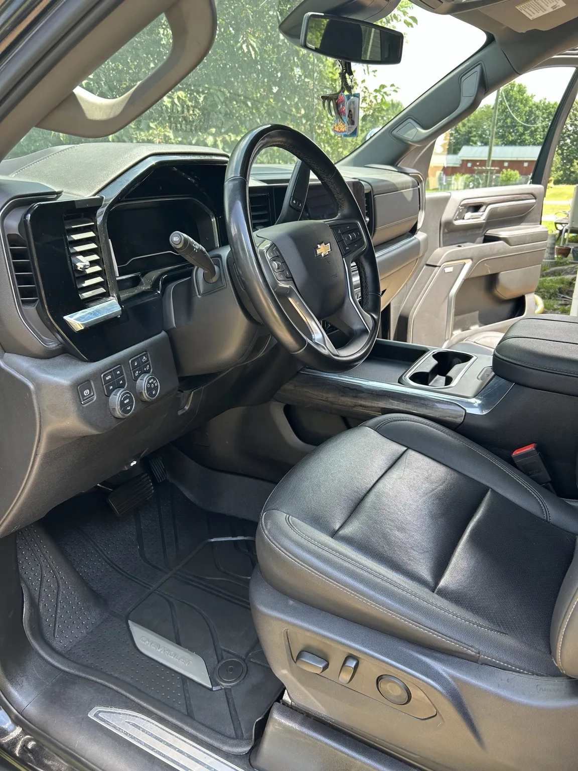 Chevrolet Silverado interior after a Full Interior Detail