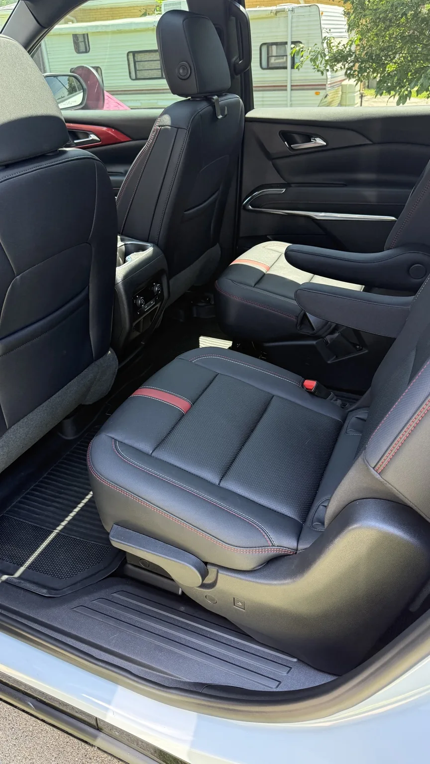 Chevrolet SUV rear interior after detailing