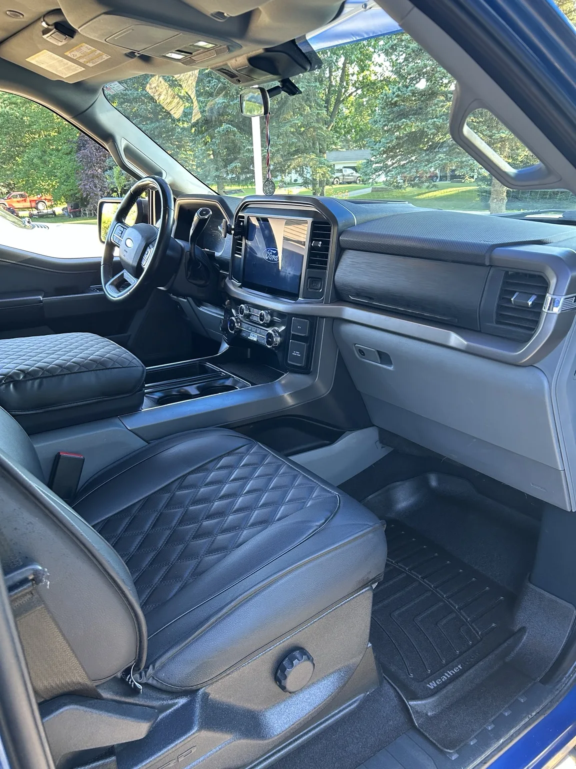 Ford F-150 interior after a NorthLine Mini Interior Detail