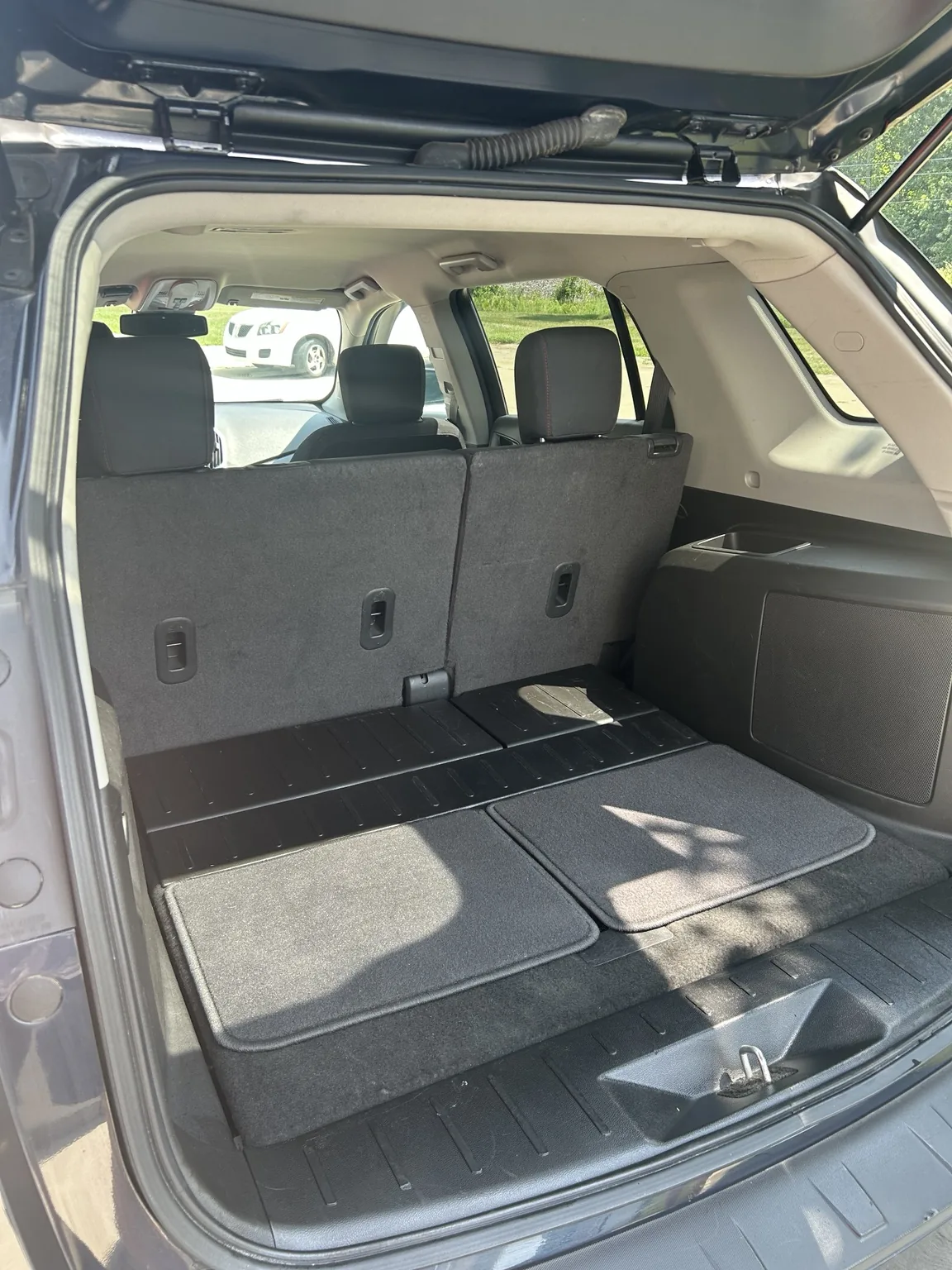 GMC cargo area after interior detailing