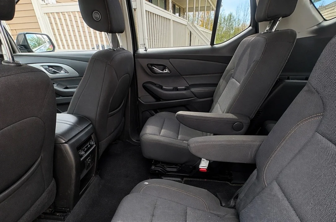 SUV interior after detailing
