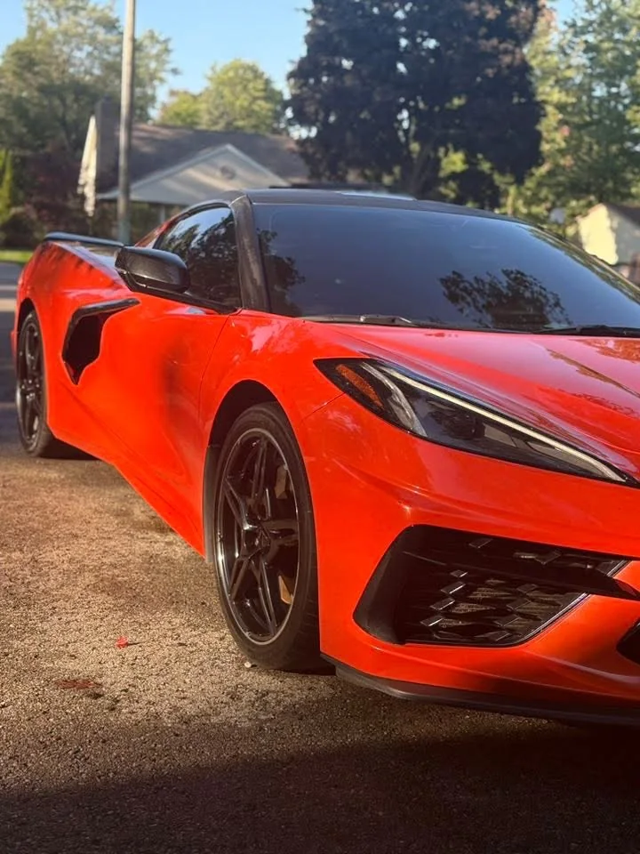 Corvette after mobile detailing by NorthLine