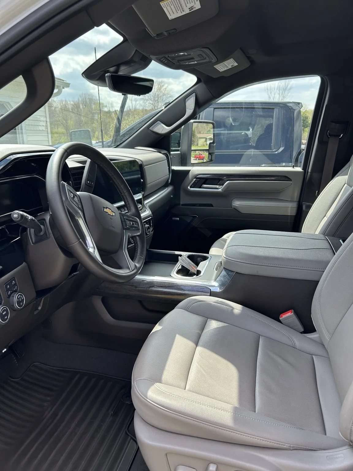 Clean truck interior detailed by NorthLine Detailing